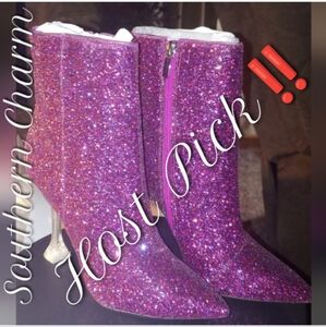 🆕🎉HOST PICK🎉 Nine West Sparkle Dress Booties.